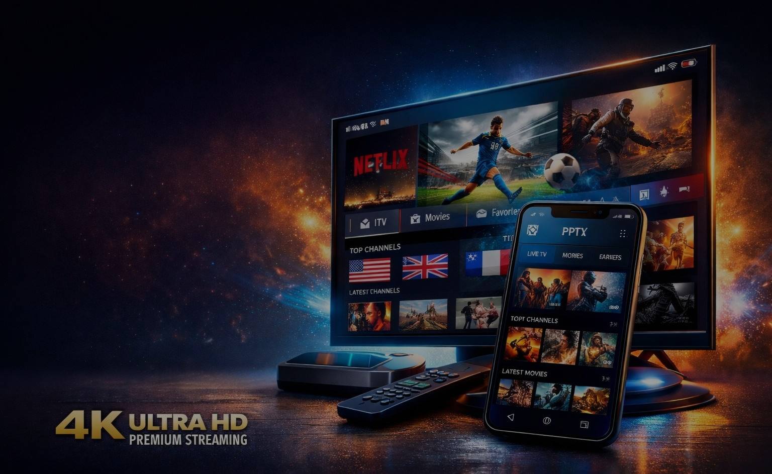 USTVAWATCH 4K streaming setup